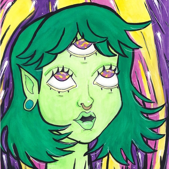 ORGINIAL Ascension painting - Picture 3 of 3